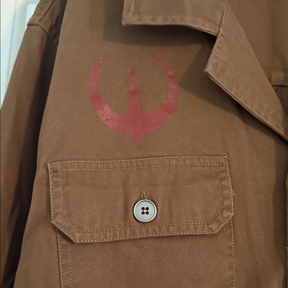 Our Universe Star Wars Andor Logo Shacket EUC XL - Picture 7 of 8